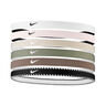 Nike Flex Classic Čelenka 6ks Balení-Bílá,Tmavě Modrá