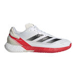 adidas Tenisová obuv adidas Defiant Speed 2 Obuv Na Všechny Povrchy Muži-Bílá,Červená