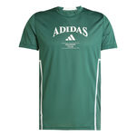 adidas Oblečení adidas Designed For Training Intense Tričko Muži-Zelená,Bílá