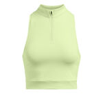 Under Armour Oblečení Under Armour Run Anywhere Crop Běžecké Tričko Dámy-Zelená