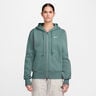 Phoenix Fleece Full-Zip Mikina S Kapucí Dámy-Šalvěj