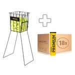 Tennis-Point Tlakov&yacute; m&iacute;č Tennis-Point Premium 4ks V D&oacute;ze