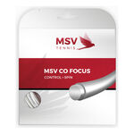 Tenisové Struny MSV Co.-Focus 12m weiß