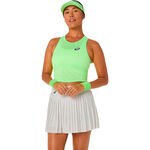 ASICS Tenisov&eacute; oblečen&iacute; ASICS Match Jacquard Crop  Sportovn&iacute; t&iacute;lko D&aacute;my-limetkov&aacute;