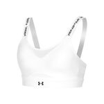 Under Armour Oblečen&iacute; Under Armour Infinity High Sportovn&iacute; Podprsenka D&aacute;my-B&iacute;l&aacute;