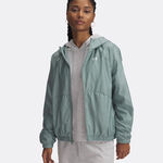 Under Armour Oblečení Under Armour Rival Sport Tréninková Bunda Dámy-Zelená