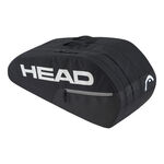 HEAD HEAD Base Racquet Bag M Taška Na Raketu 6ks-Černá