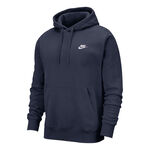 Nike Oblečení Nike Sportswear Club Hoody Muži-Tmavě Modrá,Bílá