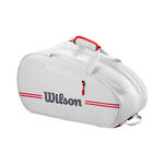 Wilson Wilson Tour Team Bag Taška Na Padelovou Raketu-Bílá