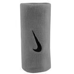 Nike Oblečení Nike Swoosh Doublewide Potítko 2ks V Baleni-Světle Šedá,Černá
