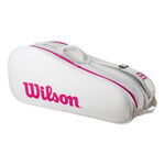 Tenisové Tašky Wilson ADVANTAGE 2025 6PK RACKET BAG OFFWHI/Pk