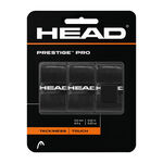 HEAD Vrchn&iacute; omot&aacute;vky HEAD Prestige Pro 3ks v baleni - čern&aacute;