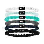 Nike Oblečen&iacute; Nike Flex Hair Tie Čelenka 6ks balen&iacute; Unisex - v&iacute;cebarevn&eacute;, b&iacute;l&aacute;