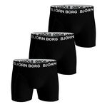 Björn Borg Oblečení Björn Borg Stretch Trenýrky 3ks V Baleni Muži-Černá