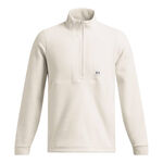 Under Armour Oblečení Under Armour Expanse Fleece Half-Zip Mikina Muži-Krémová,Černá