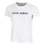 BIDI BADU Oblečení BIDI BADU Protected Leafs Chill Tričko Dámy-Bílá