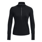 Under Armour Oblečení Under Armour Qualifier Run Half-Zip S Dlouhým Rukávem Dámy-Černá