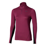 Mizuno Oblečen&iacute; Mizuno Tech Thermal Charge Half Zip Běžeck&eacute; Tričko D&aacute;my-Fialov&aacute;