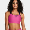 Heatgear Armour High Sportovní Podprsenka Dámy-Růžová
