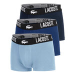 Lacoste Oblečen&iacute; Lacoste Cotton Stretch Trunk Tren&yacute;rky 3ks V Baleni Muži-Tmavě Modr&aacute;