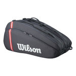 Tenisové Tašky Wilson TOUR 12PK RACKET BAG 2025 BLACK