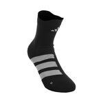 adidas Oblečen&iacute; adidas Adizero Running ponožky Unisex - čern&aacute;, b&iacute;l&aacute;