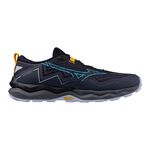Mizuno Běžecká obuv Mizuno Wave Daichi 9 GTX Obuv Pro Měkčí Povrch,žádný Asfalt Muži-Tmavě Modrá,Modrá