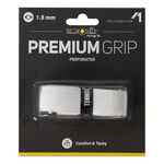 Tennis-Point Z&aacute;kladn&iacute; griphy Tennis-Point Premium Grip Perforated 1ks V Balen&iacute;-B&iacute;l&aacute;