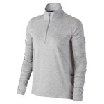 Nike Oblečen&iacute; Nike Element Half-Zip Running S dlouh&yacute;m ruk&aacute;vem D&aacute;my - světle &scaron;ed&aacute;, stř&iacute;brn&aacute;