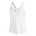 Nike Oblečení Nike One Dri-FIT Strappy Sportovní Tílko Dámy-Bílá
