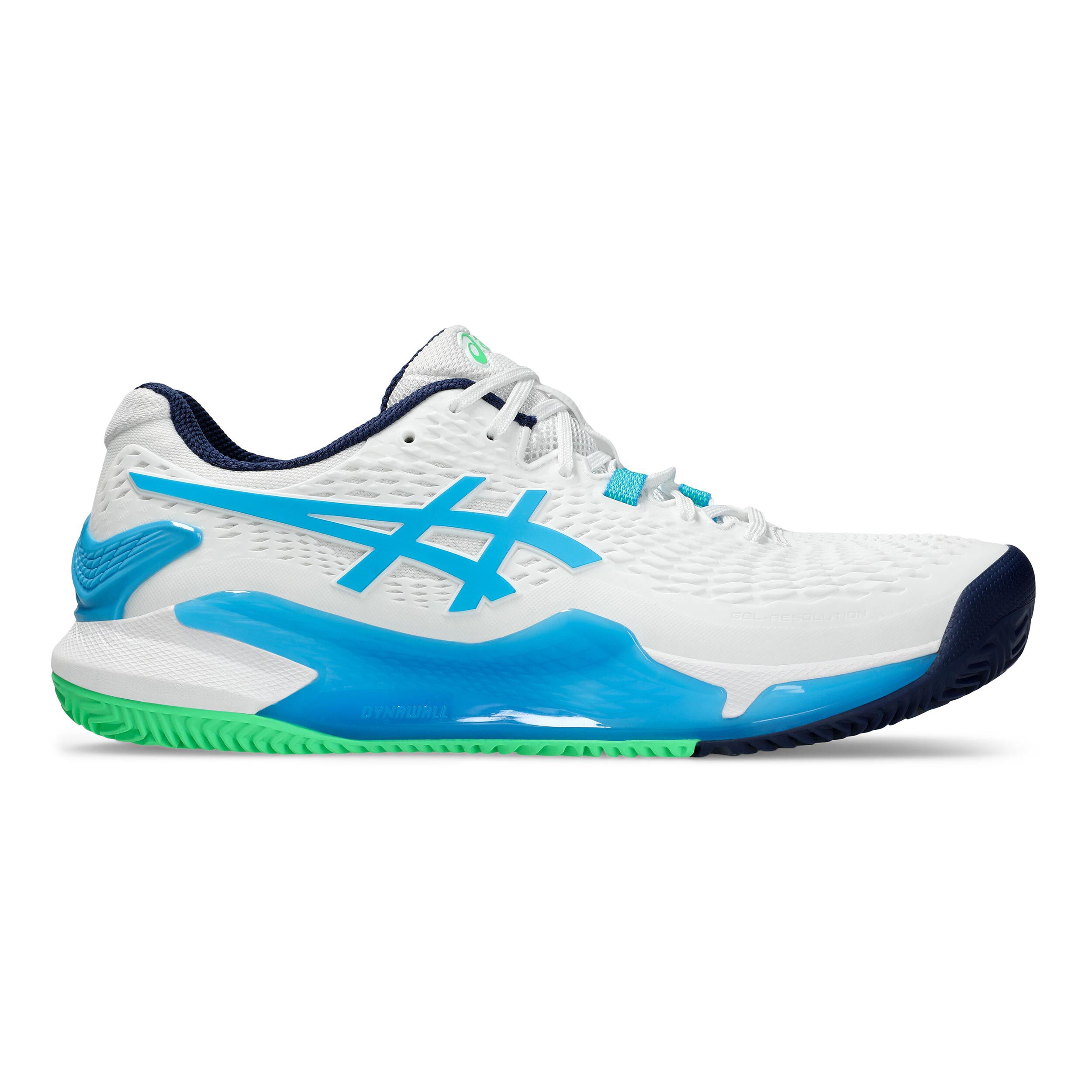 Buy ASICS Gel Resolution 9 Clay Obuv Na Antuku Mu i Bila Sv tle Modra online Tennis Point CZ