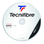 Tenisové Struny Tecnifibre Razor Code weiß 200m