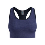 Odlo Oblečení Odlo Seamless Medium Padded Sportovní Podprsenka Dámy-Modrá
