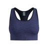 Seamless Medium Padded Sportovní Podprsenka Dámy-Modrá