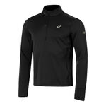 ASICS Oblečení ASICS Road Winter 1/2 Zip Běžecké Tričko Muži-Černá