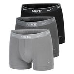 Nike Oblečení Nike Everyday Cotton Stretch Trenýrky Muži-Černá,Šedá