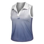 Oblečení New Balance Printed Collared Tournament Tank