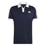 adidas P&oacute;lo adidas Classics Polo P&oacute;lo Muži - tmavě modr&aacute;, b&eacute;žov&aacute;