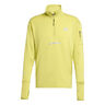 Adi365 Warm Half-Zip Běžecké Tričko Muži-Žlutá