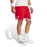 adidas &Scaron;ortky adidas Classics 9inch Short &Scaron;ortky Muži - červen&aacute;, b&eacute;žov&aacute;