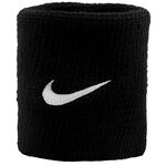 Nike Oblečení Nike Swoosh Potítko 2ks V Baleni-Černá,Bílá