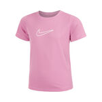 Nike Oblečení Nike Dri-FIT One Tričko Dívky - růžová, 
