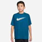 Nike Oblečení Nike Dri-FIT Multi Tričko Děti - modrá, bílá