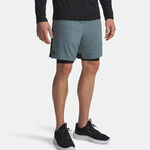 Under Armour Oblečení Under Armour Tech Vent 2in1 Šortky Muži - blaugrau, 