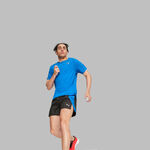 Puma Oblečení Puma Run 5in Běžecké Šortky Muži-Černá,Modrá