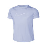 Nike Běžeck&eacute; tričko Nike Dri-Fit One GX Tričko D&iacute;vky - blaugrau, 