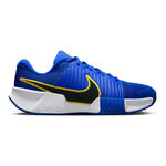 Nike Tenisová obuv Nike Zoom GP Challenge Pro Obuv Na Antuku Muži-Modrá,Žlutá