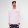 Crew Roundneck S Dlouhým Rukávem Muži-Bílá