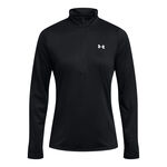 Under Armour Oblečen&iacute; Under Armour Tech 1/2 Zip S Dlouh&yacute;m Ruk&aacute;vem D&aacute;my-Čern&aacute;
