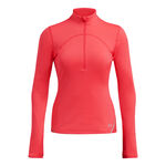 Under Armour Oblečen&iacute; Under Armour Vanish CW 1/2 Zip S Dlouh&yacute;m Ruk&aacute;vem D&aacute;my-Červen&aacute;